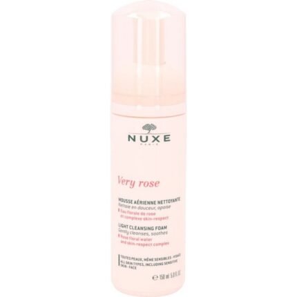 Makeup residue and impurities,-NUXE, Very Rose Light Cleansing Foam, 150 ml,