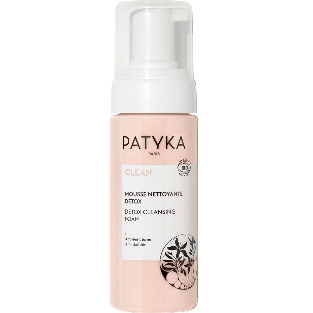 patyka clean detox cleansing foam 150ml Makeup and impurity buildup,-Patyka, Clean Detox Cleansing Foam, 150 ml,