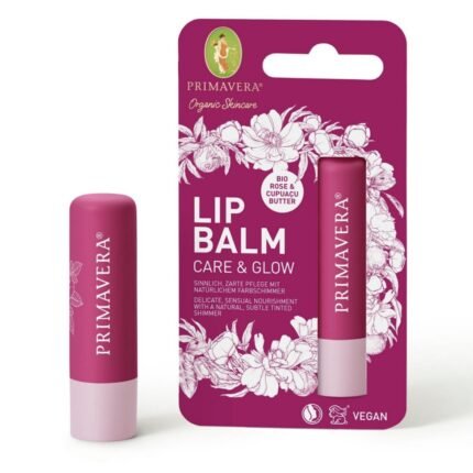Dry and flaky lips-Primavera Care & Glow Lip Balm (4,7g)