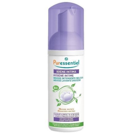 Makeup and impurity buildup,-Puressentiel, Gentle Cleansing Foam, 150 ml,