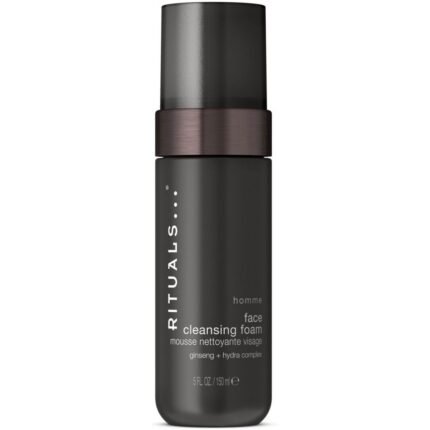 Excess oil and shine,-Rituals, Homme Face Cleansing Foam, 150 ml,