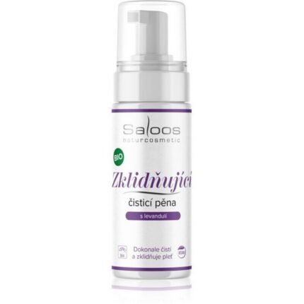 Sensitive and irritated skin,-Saloos, Bio Soothing Lavender Cleansing Foam, 150 ml,