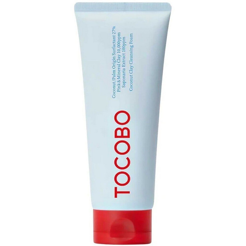 tocobo coconut clay cleansing foam 150ml Oily and combination skin,-Tocobo, Coconut Clay Cleansing Foam, 150 ml,