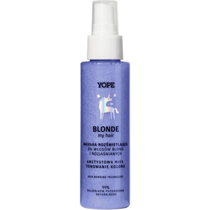 Dull or lackluster blonde hair - Yope, Blonde Amethyst Hair Mist 100ml,