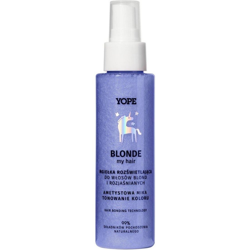 yope blonde amethyst hair mist 100ml Dull or lackluster blonde hair - Yope, Blonde Amethyst Hair Mist 100ml,