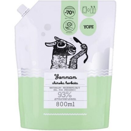 Dry and dull skin - Yope, Yunnan Shower Gel Refill 800 ml,