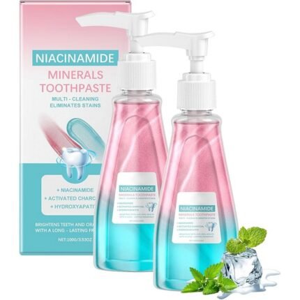 Yellow and stained teeth,-ZANWANXIN, Whitening Toothpaste, 2 x 100g,