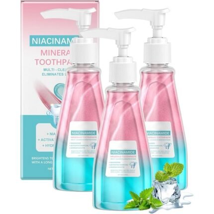 Yellow and stained teeth,-ZANWANXIN, Whitening Toothpaste, 3 x 100g,