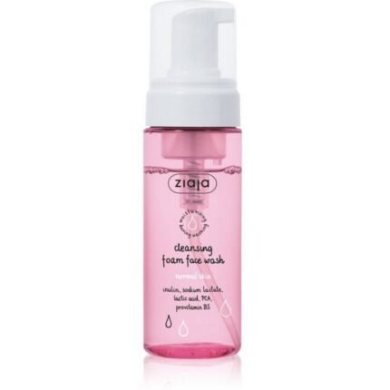 Impurities and excess oil,-Ziaja, Cleansing Foam for Normal Skin, 150 ml,