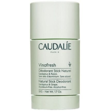 Body odor and perspiration,-Caudalie, Vinofresh Natural Stick Deodorant, 50 g,