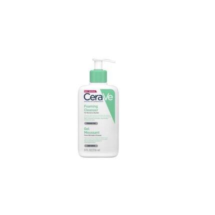 Excess oil and shine,-CeraVe Foaming Facial Cleanser Gel, 236 ml,
