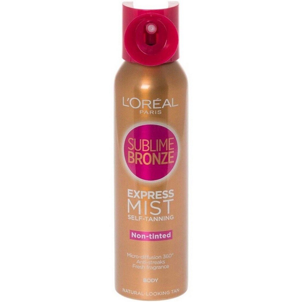 loreal sublime bronze self tanning spray 150 ml Pale complexion,-L'Oréal, Sublime Bronze self-tanning spray, 150 ml,