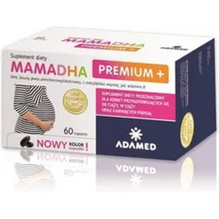 Supports fetal brain development – Adamed MamaDHA Premium +,