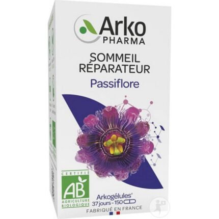 Trouble falling or staying asleep-Arkopharma Arkogélules Passionflower Organic Restorative Sleep,