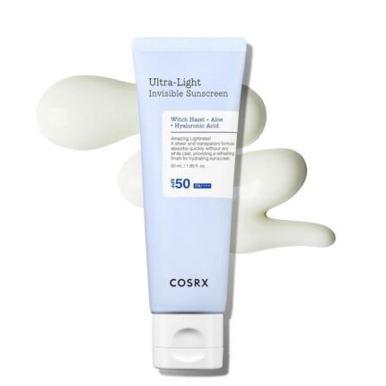 Provides lightweight sun protection – COSRX Ultra-Light Invisible Sunscreen,