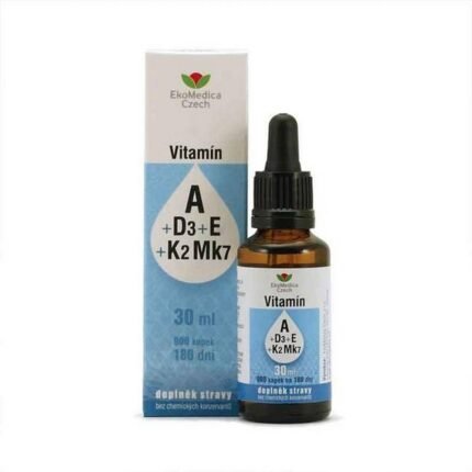 Bone health – EkoMedica Vitamin A+D3+E+K2 Mk7,