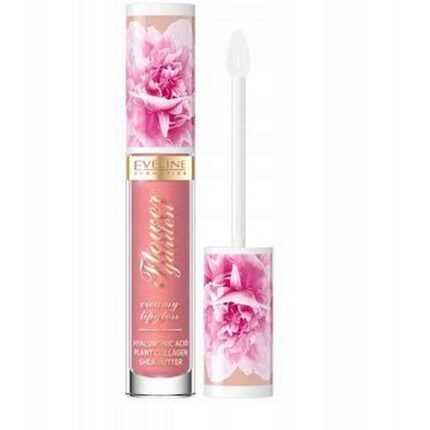 Lips lacking shine – Eveline Cosmetics Flower Garden Lip Gloss No. 02 Pink