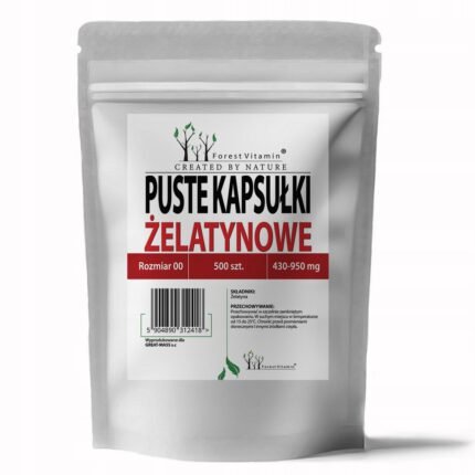 Empty gelatin capsules – Forest Vitamin,