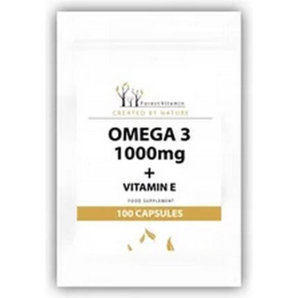 Supports brain and heart health - Forest Vitamin OMEGA 3 FATTY ACIDS DHA EPA,