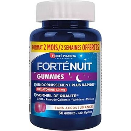 Difficulty falling asleep – Forté Pharma FortéNuit 1.9 mg,