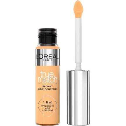 Dark circles and under-eye discoloration,-L'Oréal, True Match Radiant Serum Concealer 11 ml, 6N,
