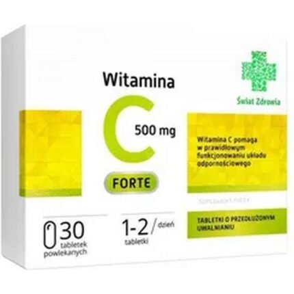 Weak immune system - Synoptis Pharma Sp. Z OO World of Health Vitamin C 500Mg,