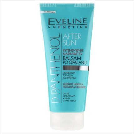 Sunburned and irritated skin - EVELINE D-PANTHENOL AFTER SUN - INTENSIVELY REPAIRING BODY LOTION AFTER SUNBATHING, CAPACITY 200 ML