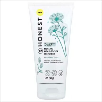 Dry, damaged hair - The Honest Company, Treat™, Hair Treatment Ointment, Fragrance Free, 5 oz (141 g)